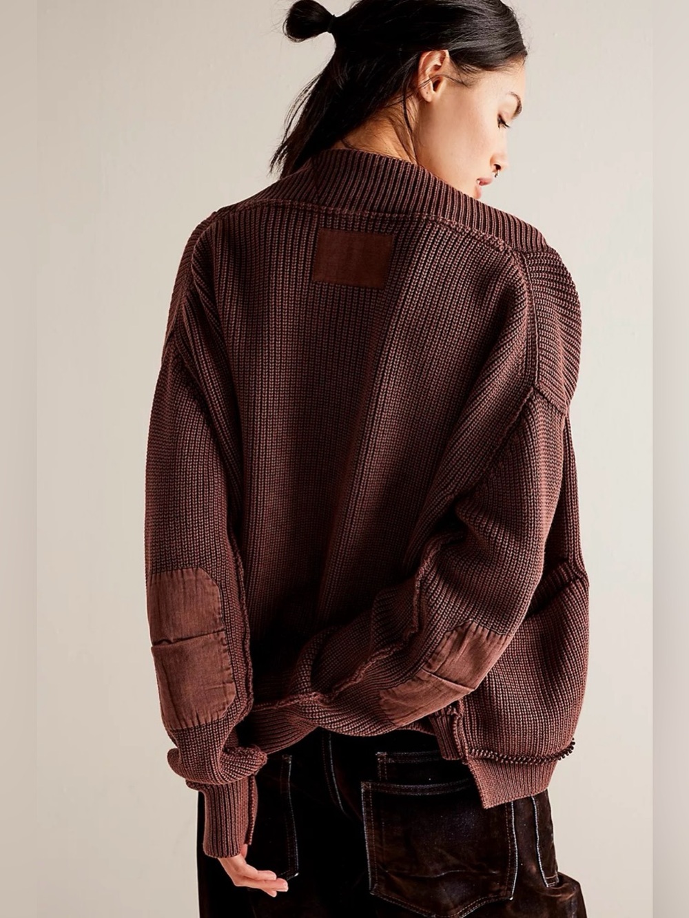 Free People Worn Thru Surplus Cardi